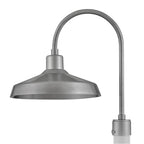 Hinkley Lighting 12071AL Antique Brushed Aluminum Large Post Top Or Pier Mount Lantern Image 5