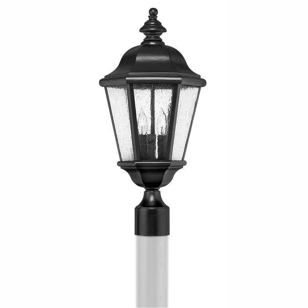 Hinkley Lighting 1671BK-LV Black Large Post Top Or Pier Mount Lantern 12v Image 2