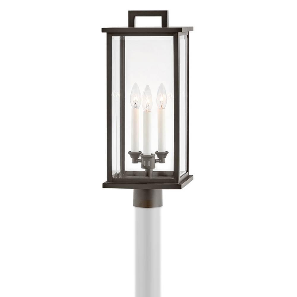 Hinkley Lighting 20011OZ Oil Rubbed Bronze Large Post Top Or Pier Mount Lantern Image 2