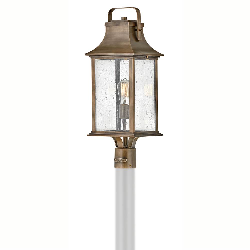 Hinkley Lighting 2391BU Burnished Bronze Medium Post Top Or Pier Mount Lantern Image 2