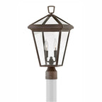 Hinkley Lighting 2561OZ-LL Oil Rubbed Bronze Medium Post Top Or Pier Mount Lantern Image 2