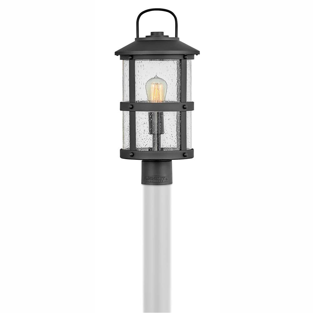 Hinkley Lighting 2687BK-LL Black Medium Post Top Or Pier Mount Lantern Image 2