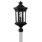Hinkley Lighting 1601MB-LV Museum Black Large Post Top Or Pier Mount Lantern 12v Image 2