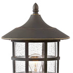Hinkley Lighting 1861OZ-LV Oil Rubbed Bronze Large Post Top Or Pier Mount Lantern 12v Image 3