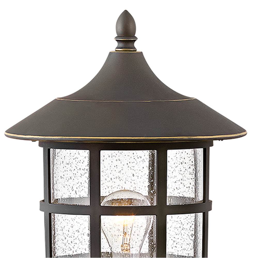 Hinkley Lighting 1861OZ-LV Oil Rubbed Bronze Large Post Top Or Pier Mount Lantern 12v Image 3