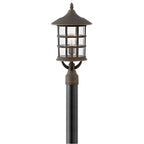 Hinkley Lighting 1861OZ-LV Oil Rubbed Bronze Large Post Top Or Pier Mount Lantern 12v Image 2
