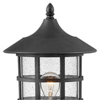 Hinkley Lighting 1861TK-LV Textured Black Large Post Top Or Pier Mount Lantern 12v Image 3