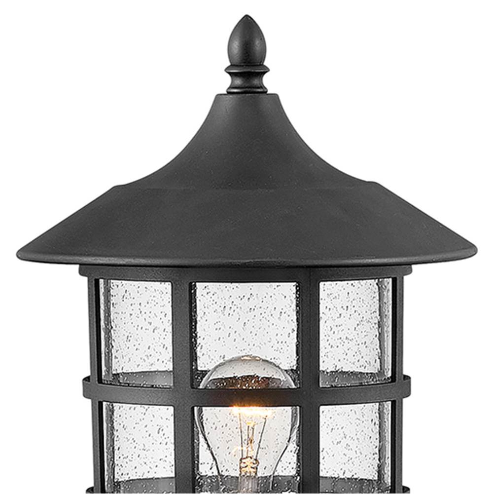 Hinkley Lighting 1861TK-LV Textured Black Large Post Top Or Pier Mount Lantern 12v Image 3