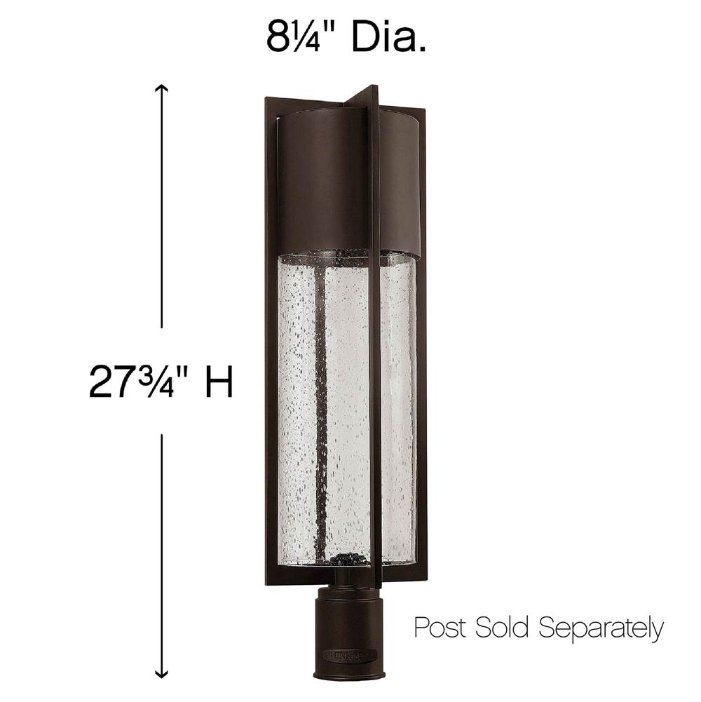 Hinkley Lighting Shelter Large Post Top Or Pier Mount Lantern 12v