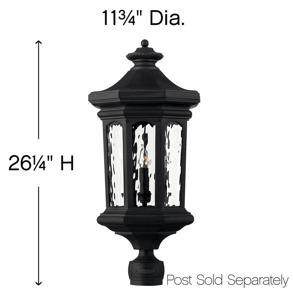 Hinkley Lighting Raley Large Post Top Or Pier Mount Lantern 12v