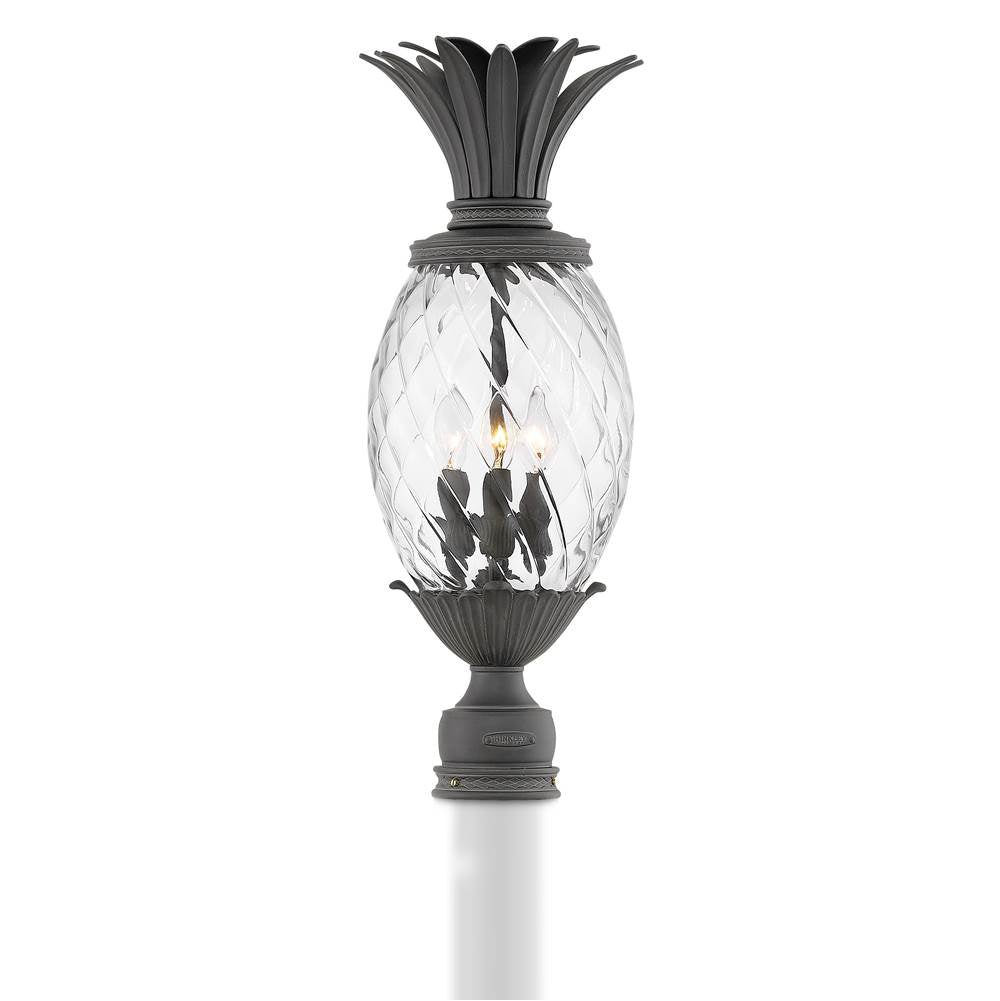 Hinkley Lighting 2121MB-LV Museum Black Extra Large Post Top Or Pier Mount Lantern 12v Image 2