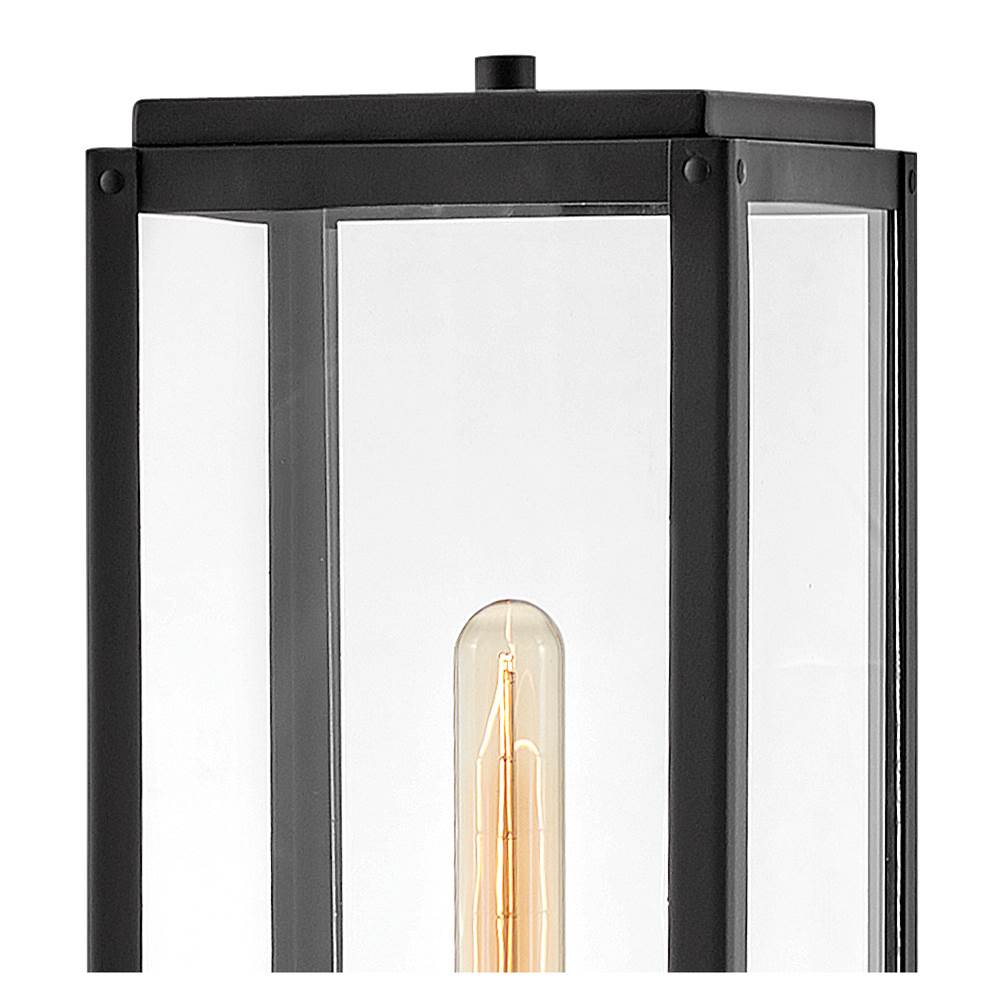 Hinkley Lighting 2591BK-LL Black Medium Post Top Or Pier Mount Lantern Image 3