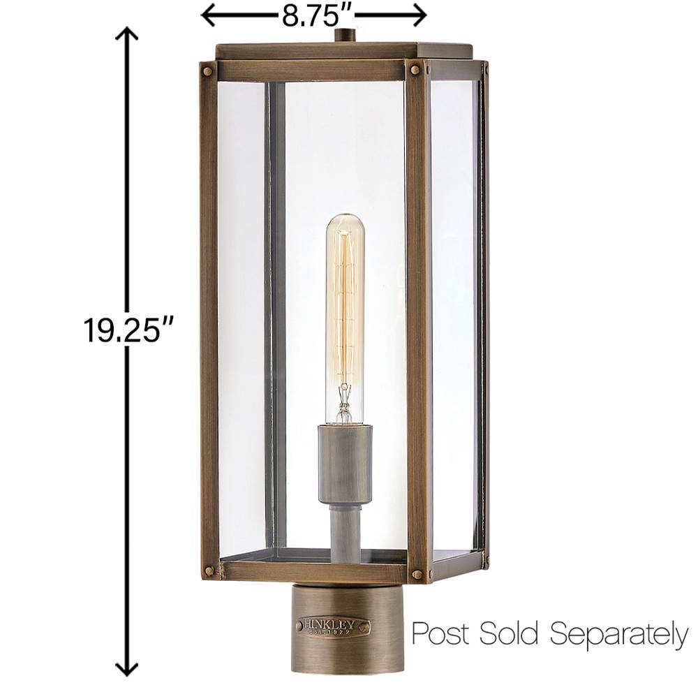 Hinkley Lighting  Medium Post Top Or Pier Mount Lantern