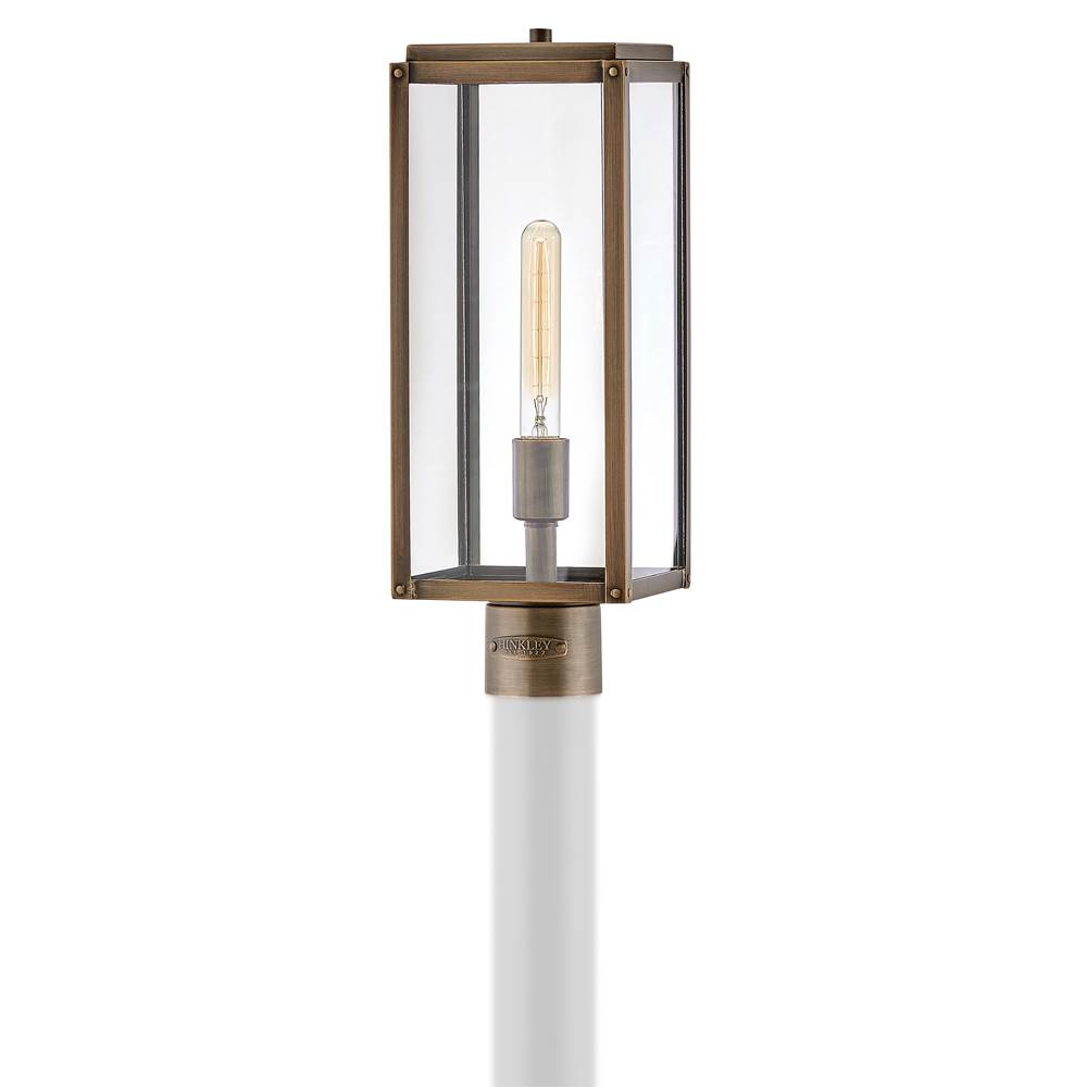 Hinkley Lighting 2591BU Burnished Bronze Medium Post Top Or Pier Mount Lantern Image 2