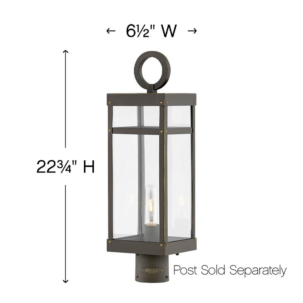 Hinkley Lighting Lisa Mcdennon Open Air Medium Post Top Or Pier Mount Lantern