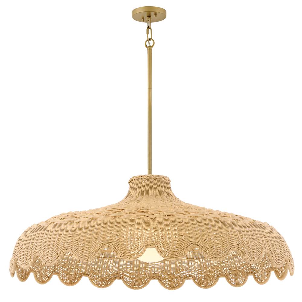 Hinkley Lighting 22994LCB-LL Lacquered Brass Large Chandelier Image 5