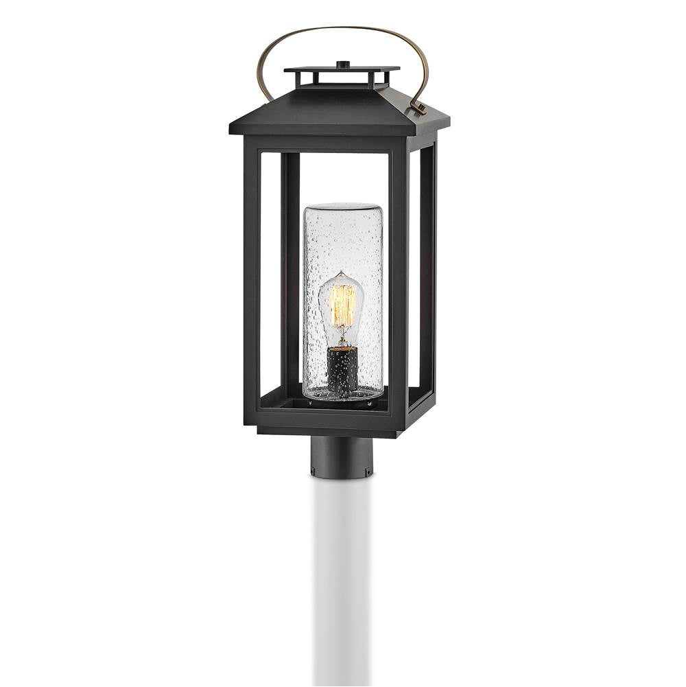 Hinkley Lighting 1161BK-LL Black Medium Post Top Or Pier Mount Lantern Image 2