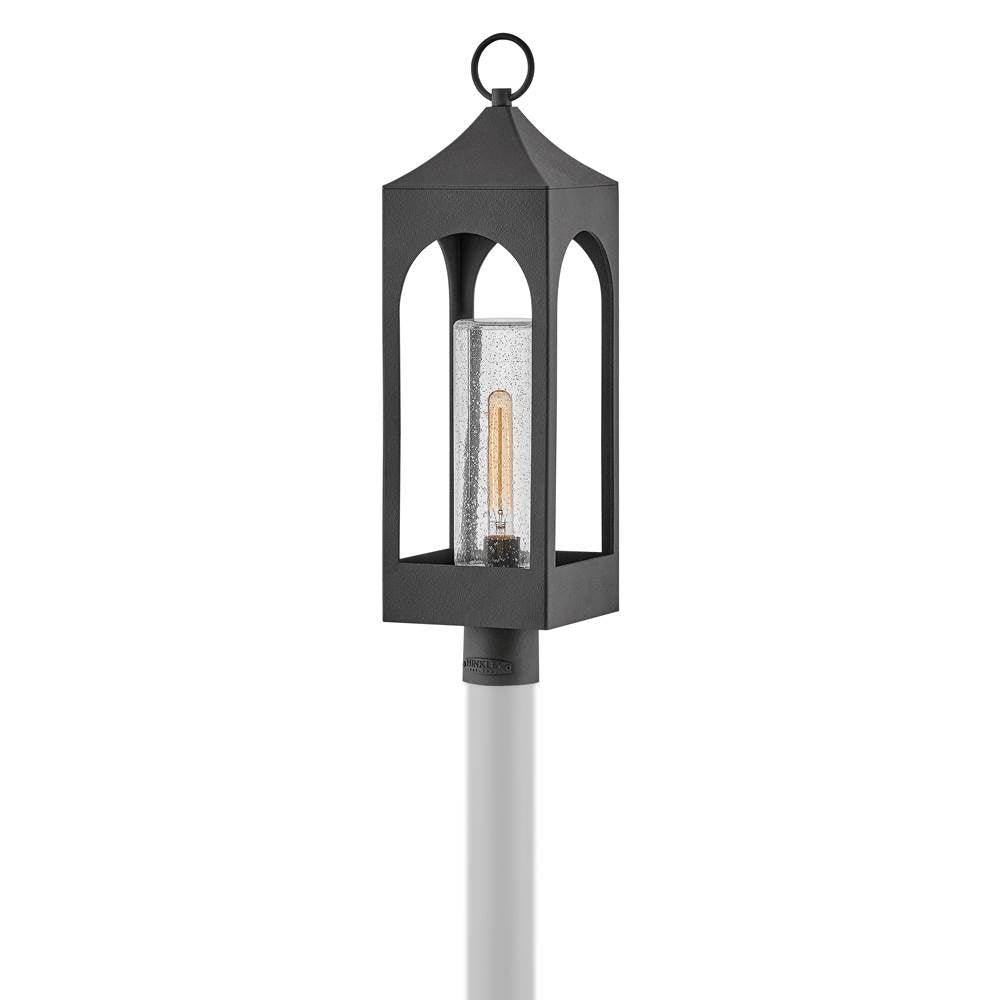 Hinkley Lighting 18081DSZ Distressed Zinc Large Post Top Or Pier Mount Lantern Image 2
