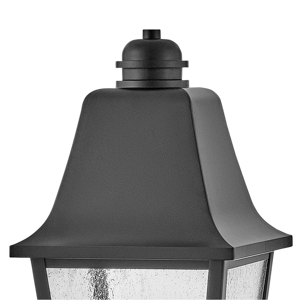 Hinkley Lighting 10011BK Black Medium Post Top Or Pier Mount Lantern Image 5