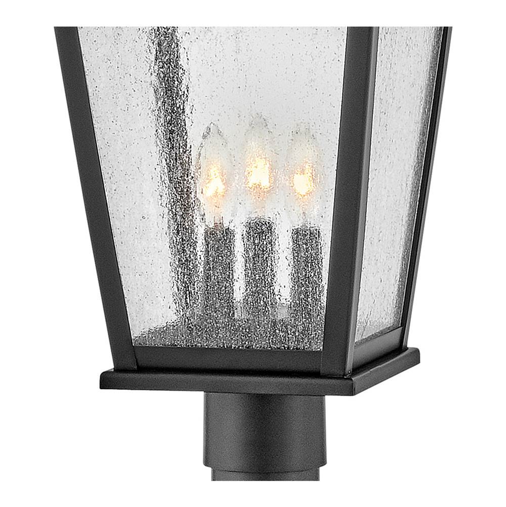 Hinkley Lighting 10011BK Black Medium Post Top Or Pier Mount Lantern Image 4