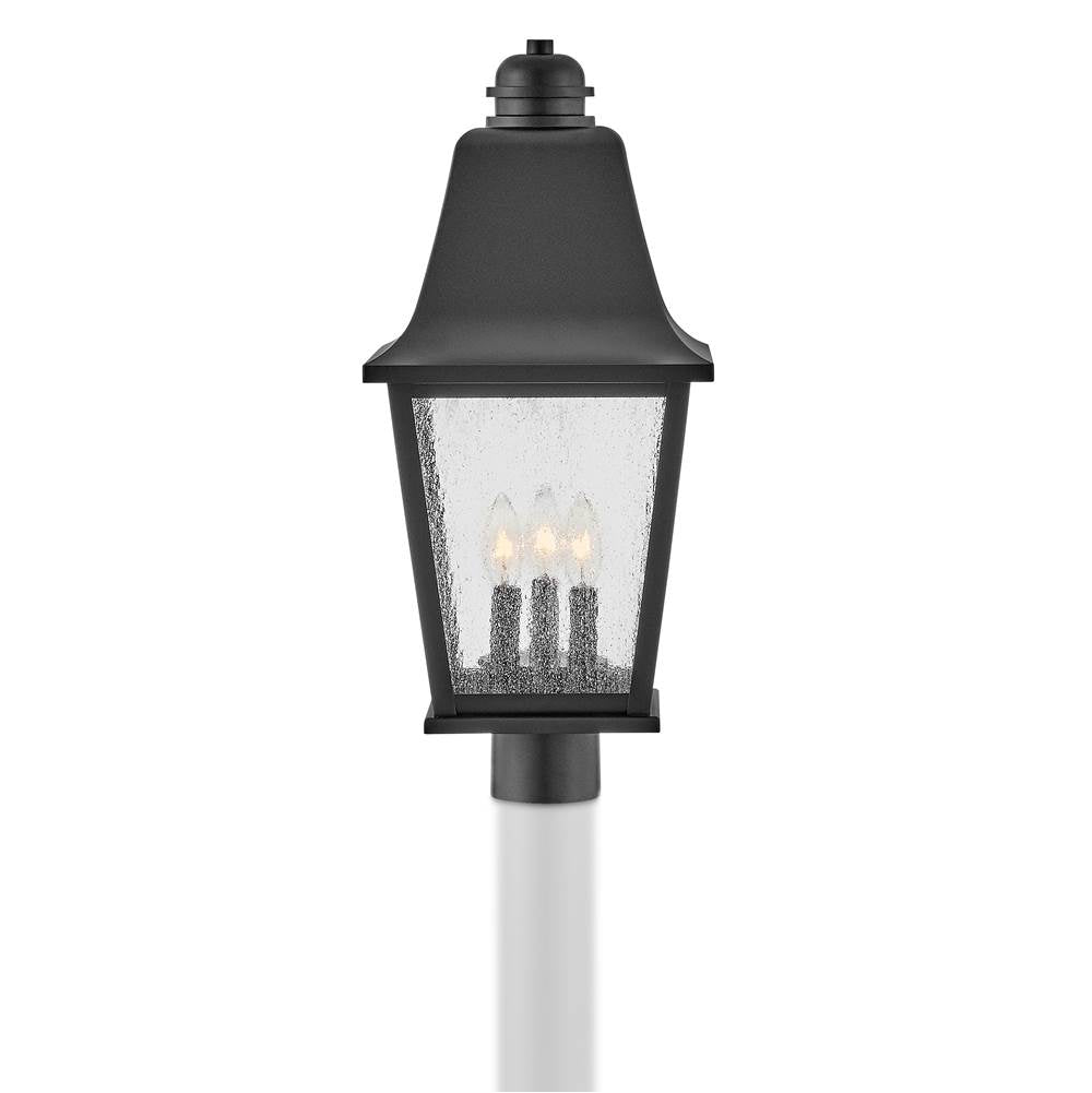 Hinkley Lighting 10011BK Black Medium Post Top Or Pier Mount Lantern Image 3