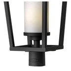 Hinkley Lighting 1741BK Black Medium Post Top Or Pier Mount Lantern Image 4