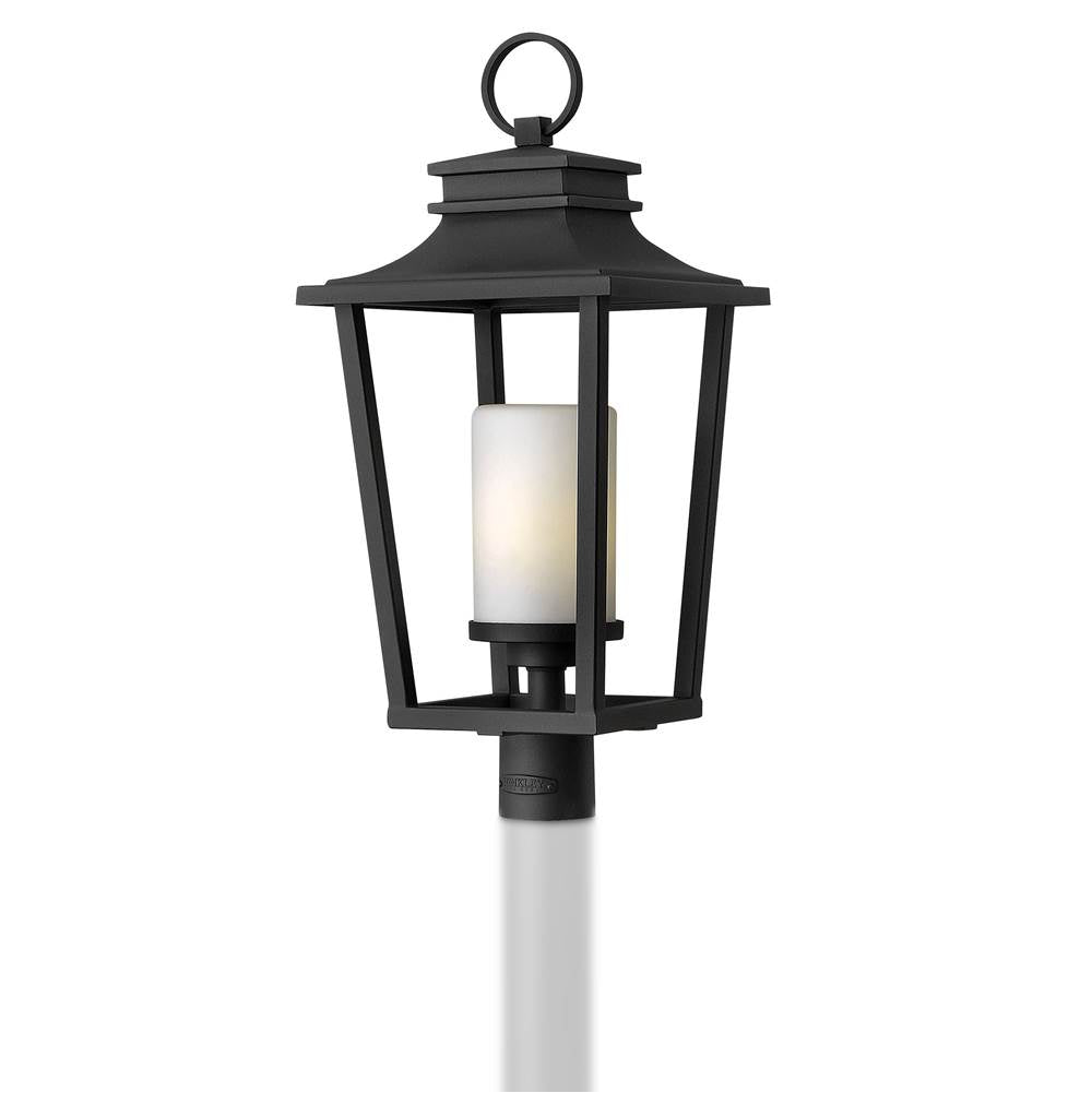 Hinkley Lighting 1741BK Black Medium Post Top Or Pier Mount Lantern Image 3