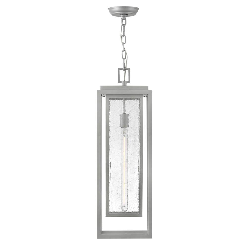 Hinkley Lighting 1006SI Satin Nickel Large Hanging Lantern Image 4
