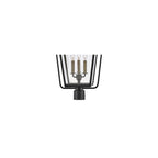 Hinkley Lighting 13301BK Black Large Post Top Or Pier Mount Lantern Image 4