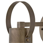 Hinkley Lighting 18874BU-LL Burnished Bronze Medium Wall Mount Lantern Image 7