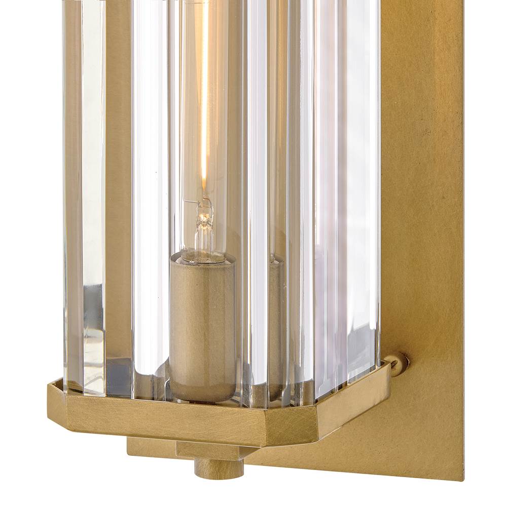 Hinkley Lighting 26594HB-LL Heritage Brass Medium Wall Mount Lantern Image 5