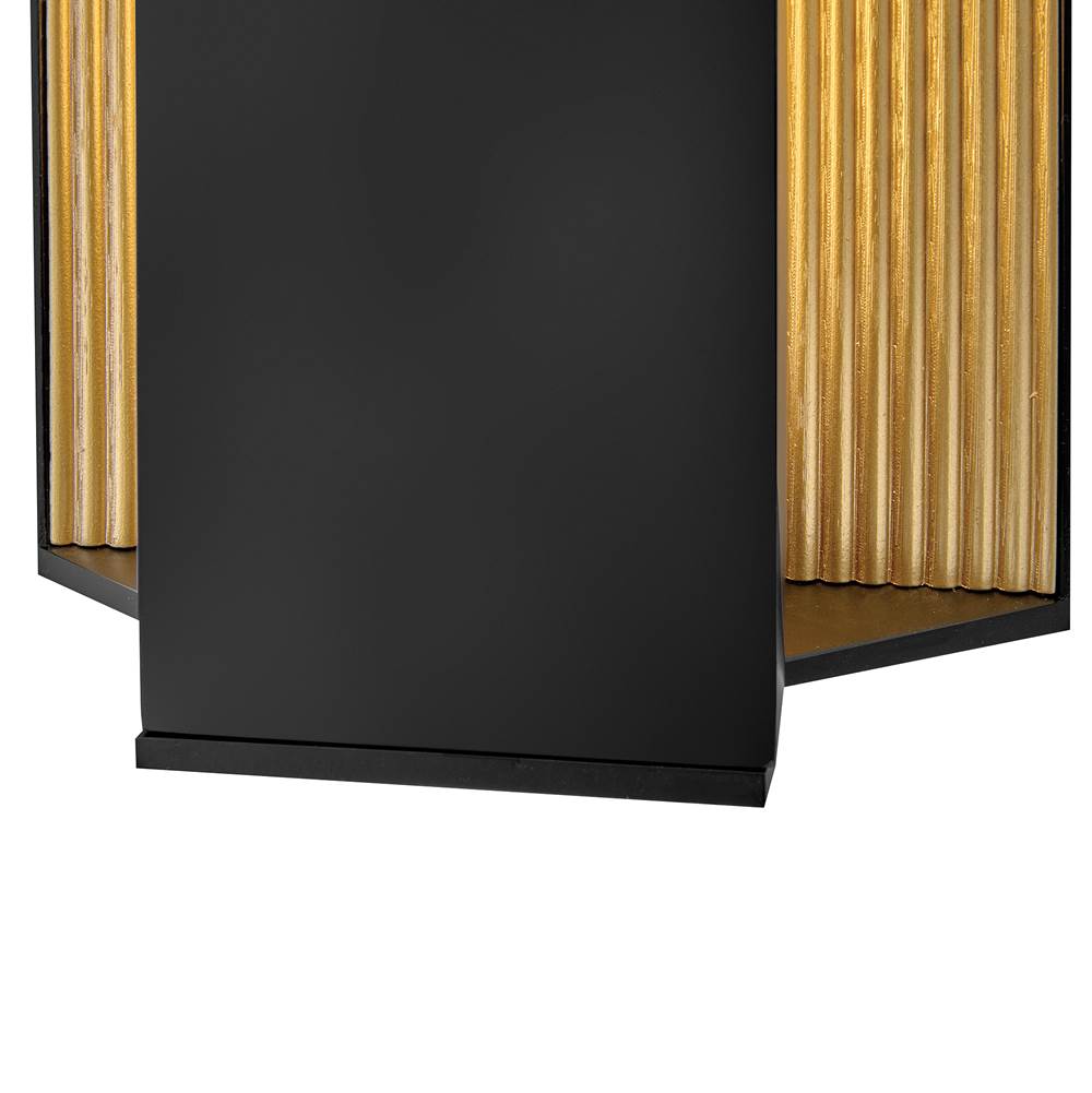 Hinkley Lighting 27580BK Black Medium Led Wall Sconce Image 6