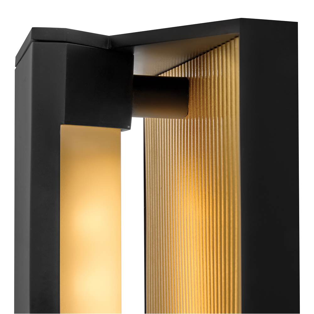 Hinkley Lighting 27580BK Black Medium Led Wall Sconce Image 5