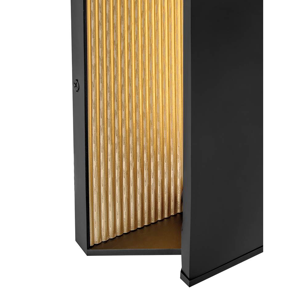 Hinkley Lighting 27584BK Black Large Led Wall Sconce Image 6
