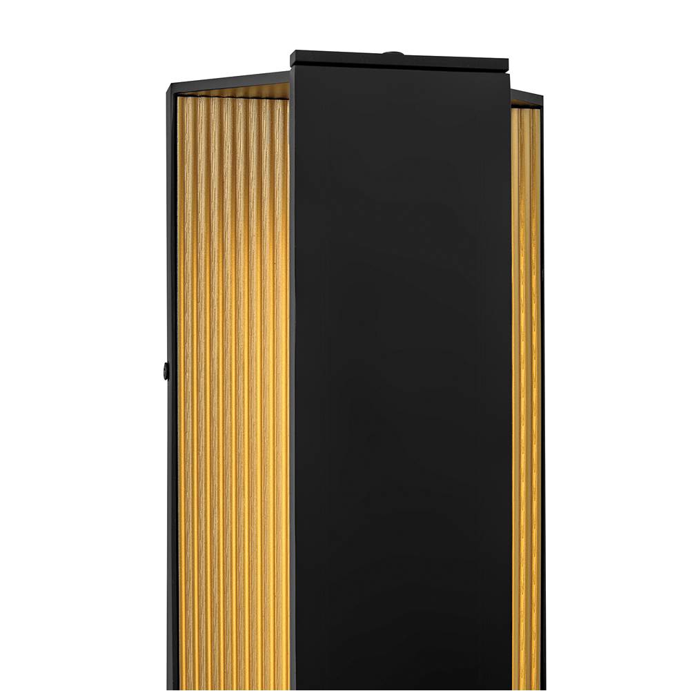 Hinkley Lighting 27584BK Black Large Led Wall Sconce Image 5