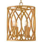 Hinkley Lighting 45787DA Distressed Brass Medium Pendant Image 4