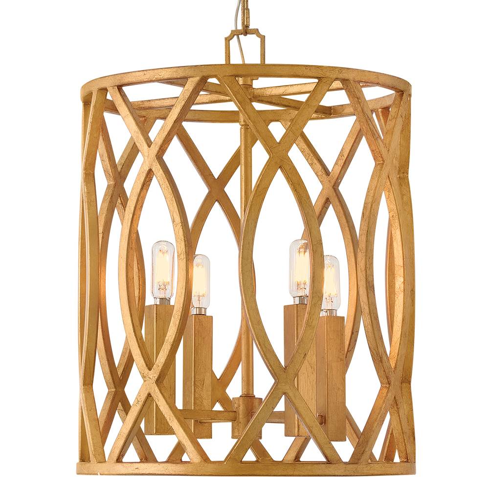 Hinkley Lighting 45787DA Distressed Brass Medium Pendant Image 4