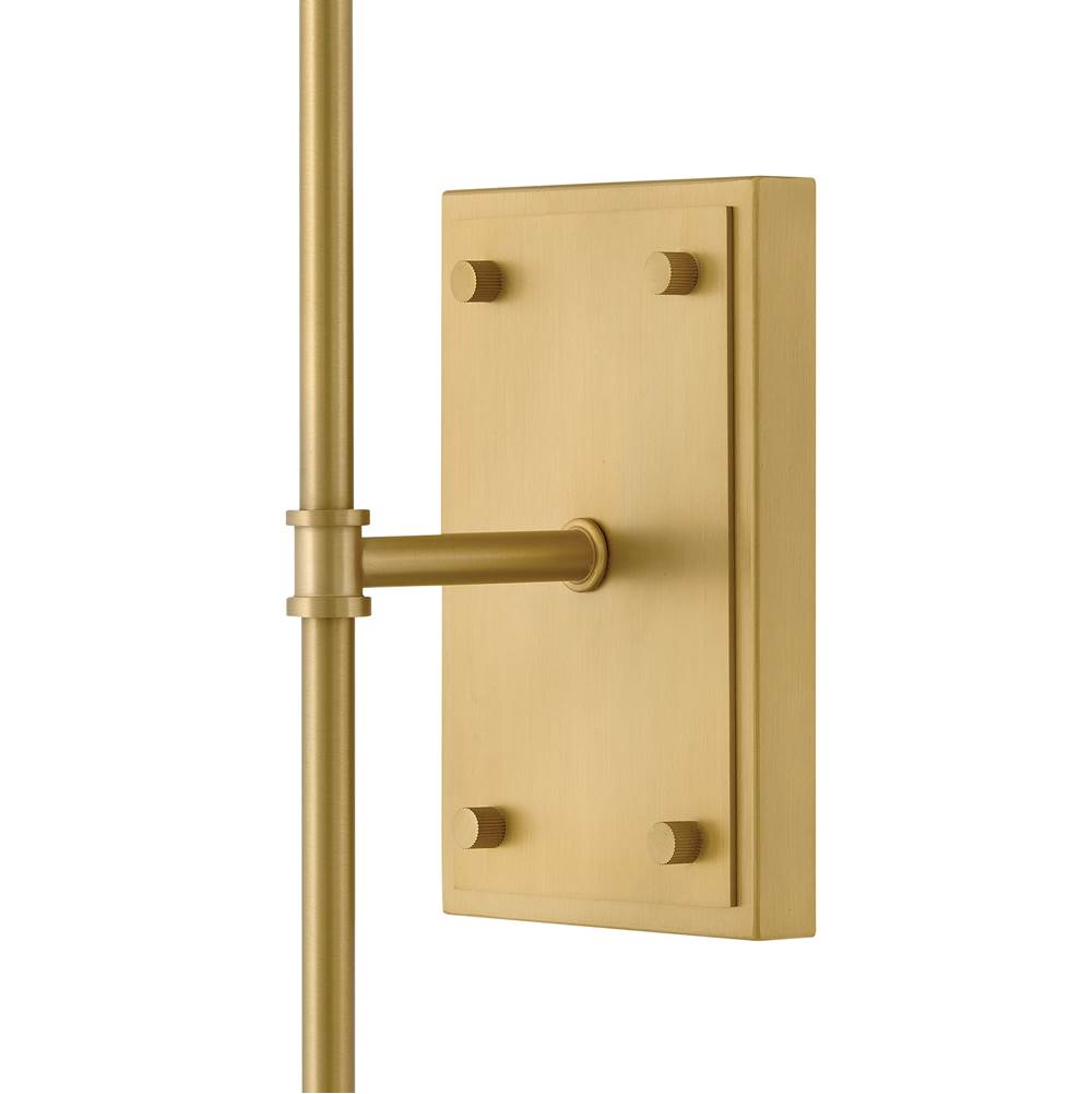 Hinkley Lighting 46951LCB Lacquered Brass Medium Single Light Sconce Image 5