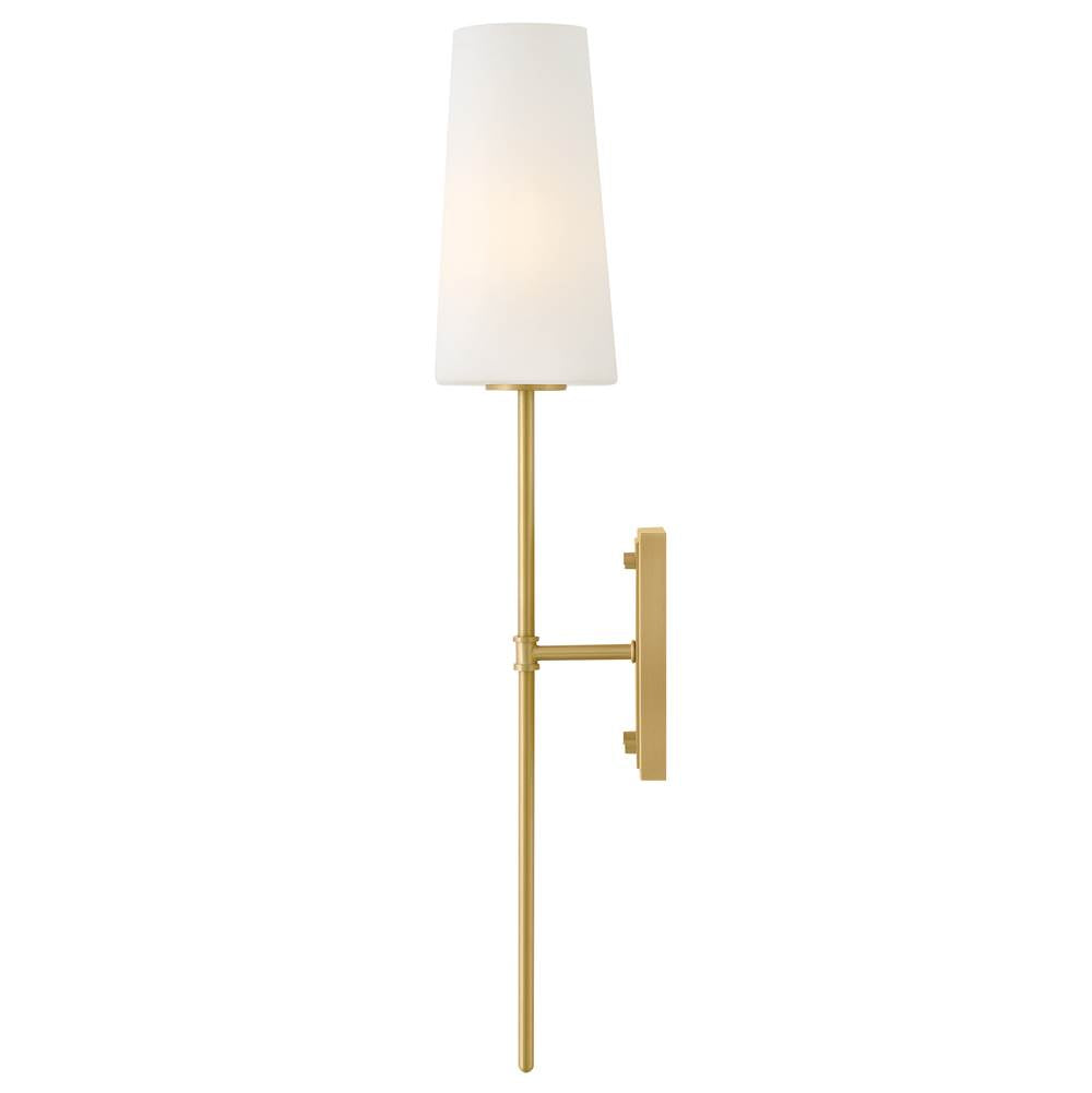 Hinkley Lighting 46951LCB Lacquered Brass Medium Single Light Sconce Image 4