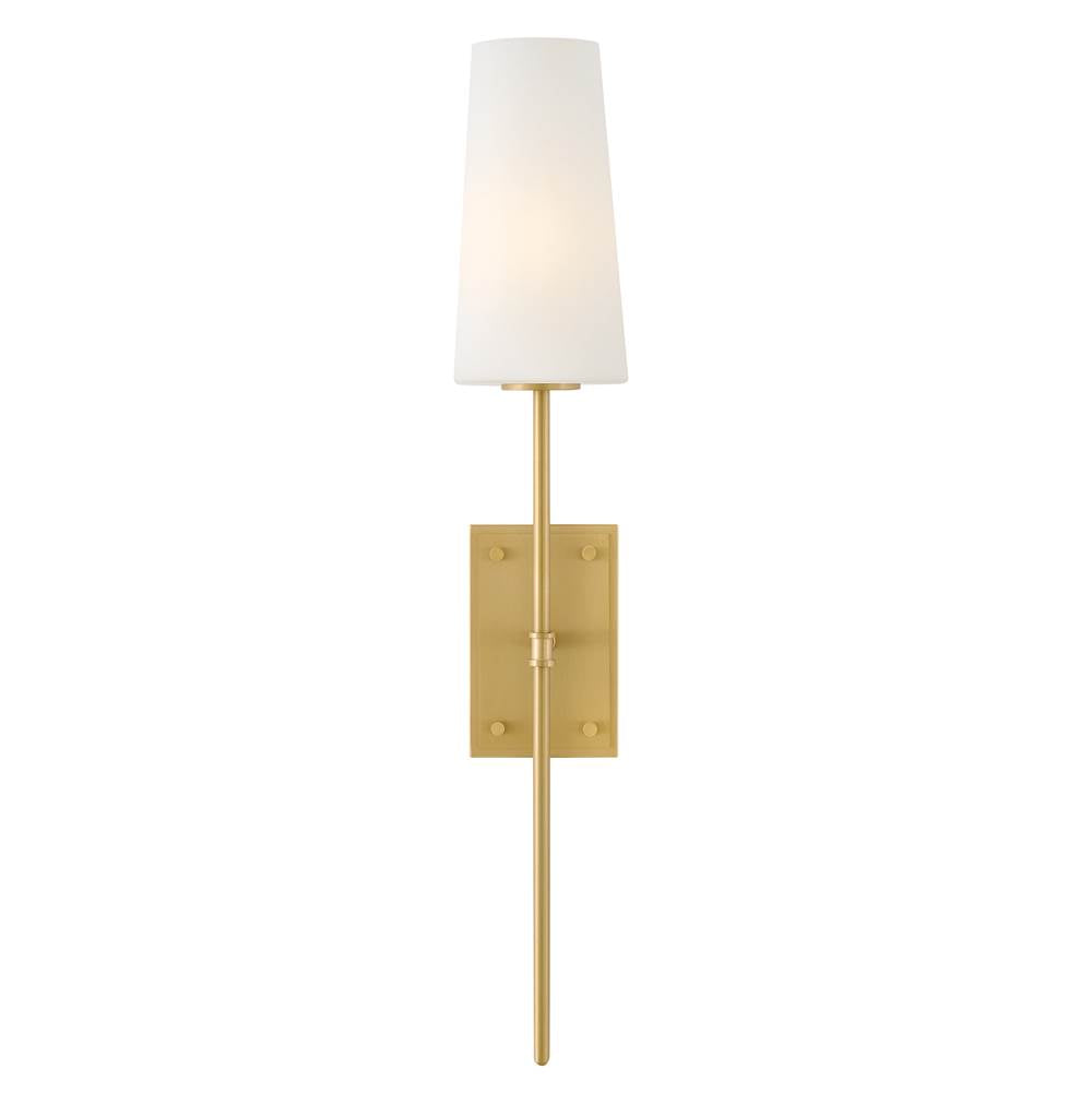 Hinkley Lighting 46951LCB Lacquered Brass Medium Single Light Sconce Image 3