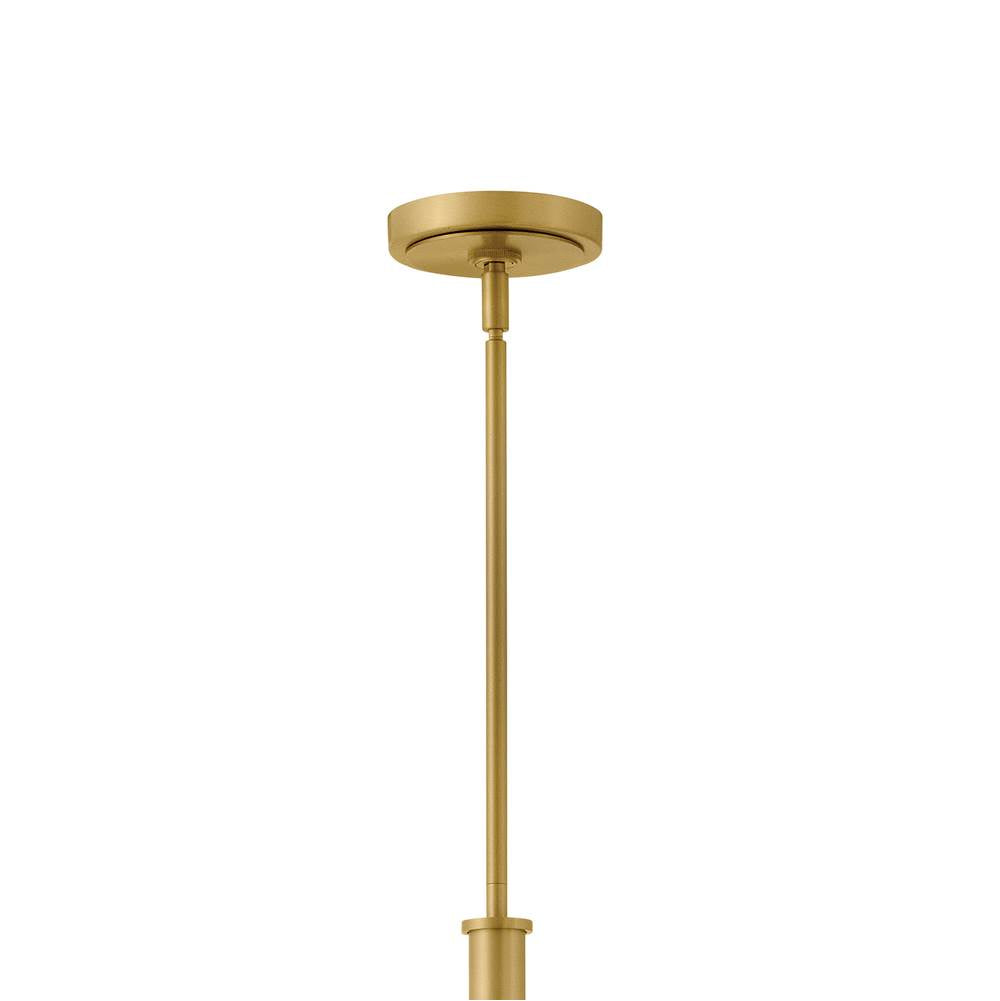 Hinkley Lighting 46954LCB Lacquered Brass Medium Chandelier Image 4