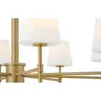 Hinkley Lighting 46956LCB Lacquered Brass Large Chandelier Image 6