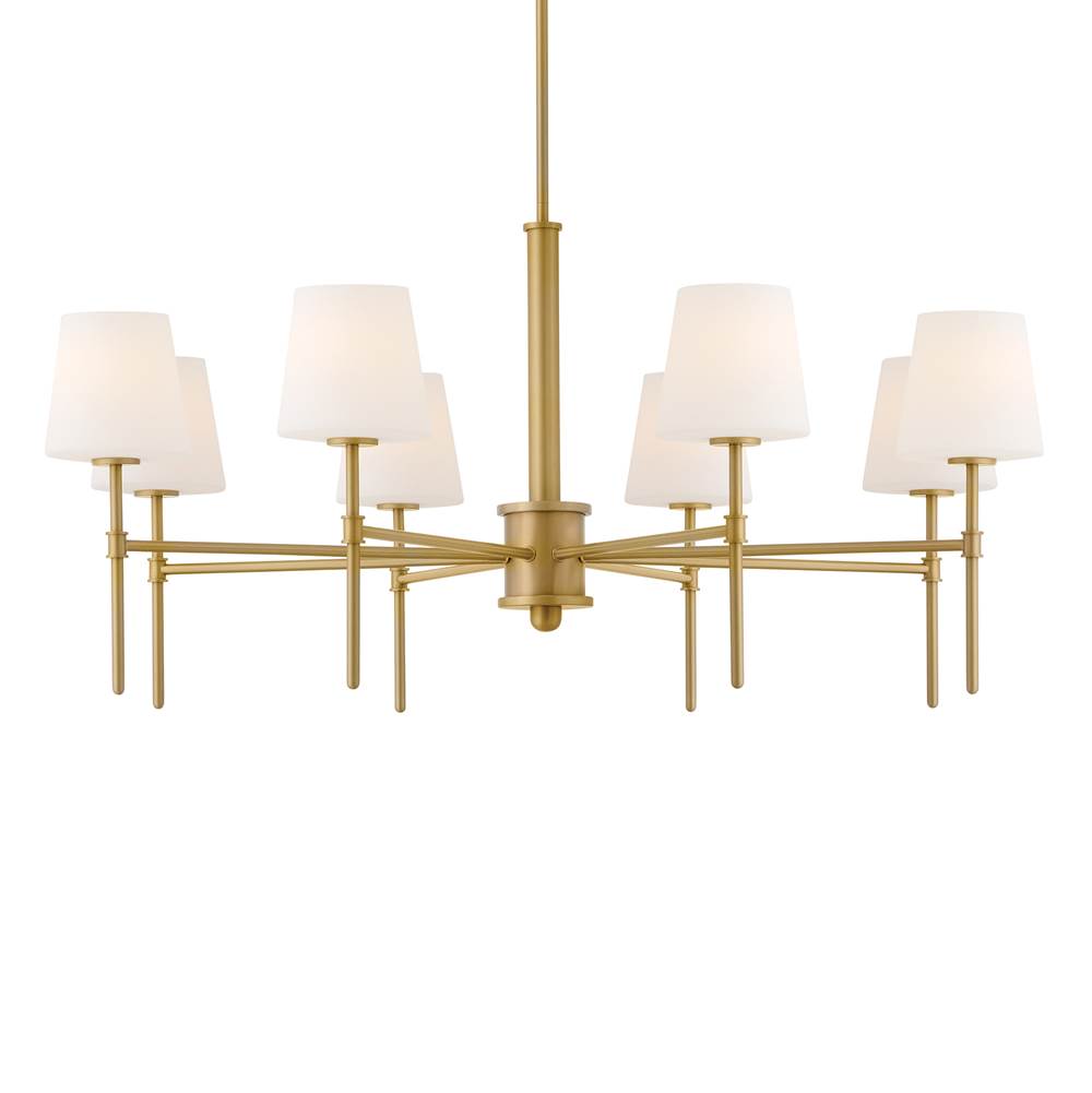 Hinkley Lighting 46956LCB Lacquered Brass Large Chandelier Image 5