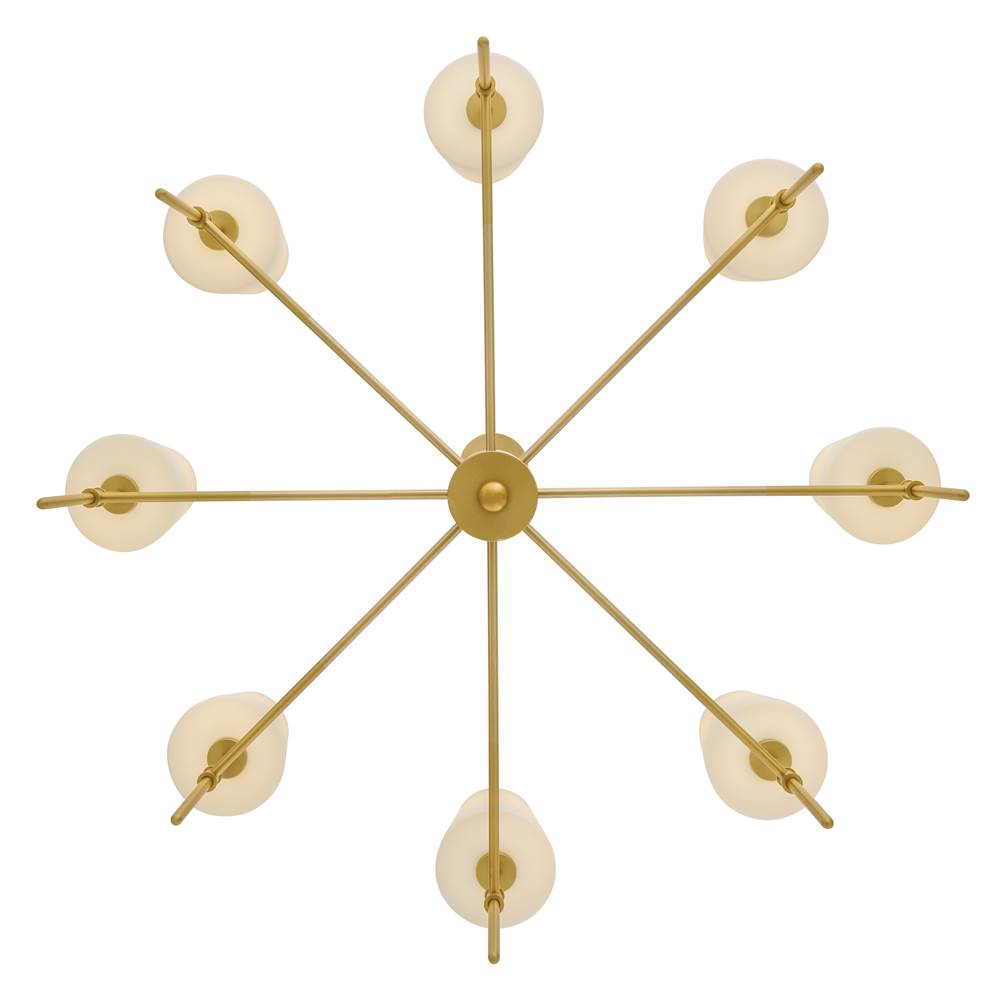 Hinkley Lighting 46956LCB Lacquered Brass Large Chandelier Image 3