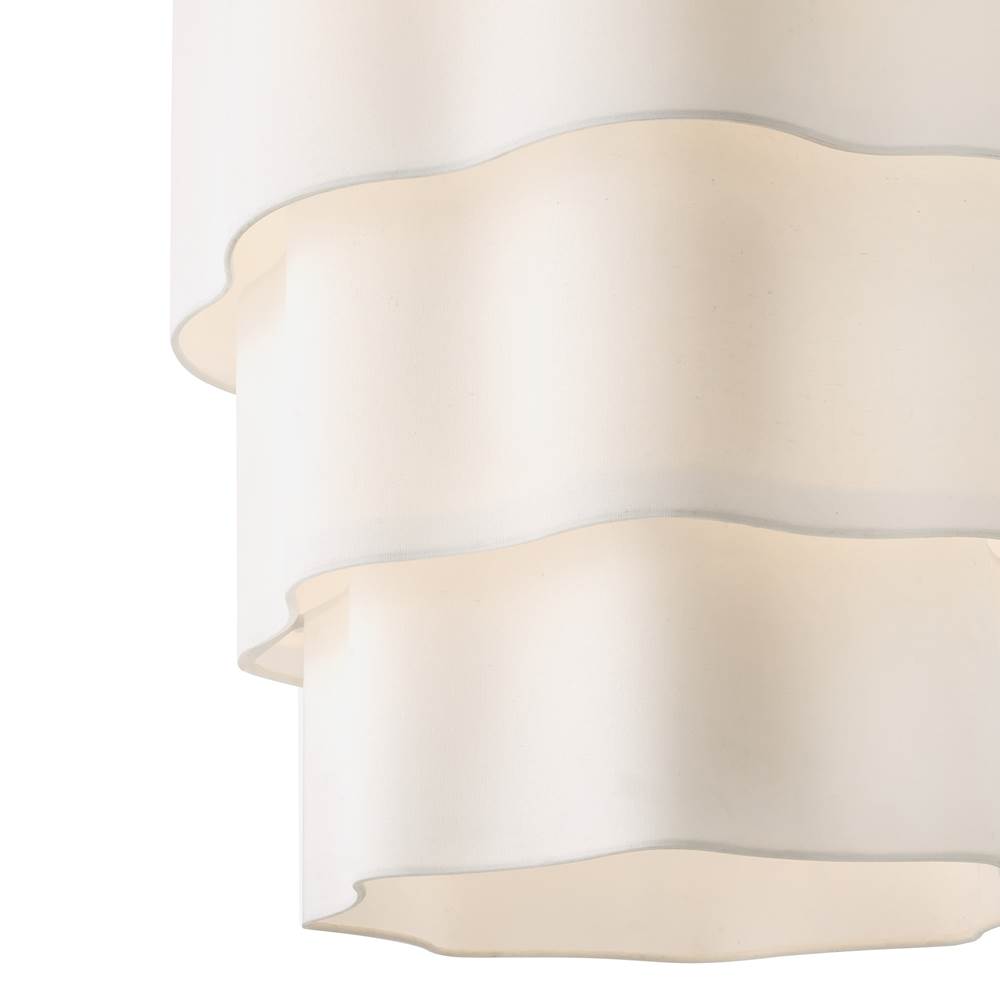 Hinkley Lighting 47736BK Black Grande Three Tier Chandelier Image 5