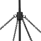 Hinkley Lighting 47736BK Black Grande Three Tier Chandelier Image 4