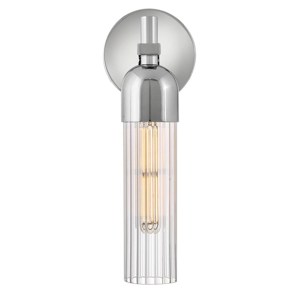 Hinkley Lighting 50910CM Chrome Medium Single Light Sconce Image 3