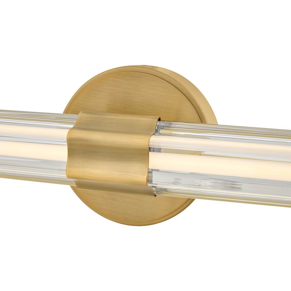 Hinkley Lighting 51313LCB Lacquered Brass Large Led Vanity Image 5