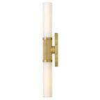 Hinkley Lighting 56882LCB Lacquered Brass Large Two Light Sconce Image 4
