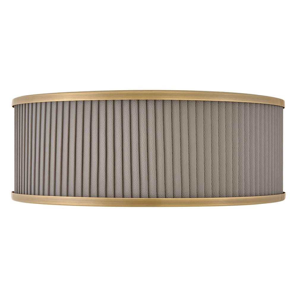 Hinkley Lighting 45053HB Heritage Brass Medium Flush Mount Image 4